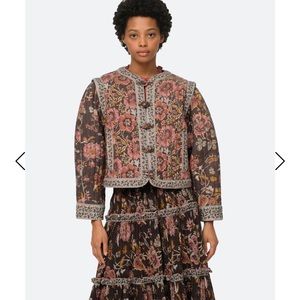 NWT Sea New York Tess Printed Jacket size Small